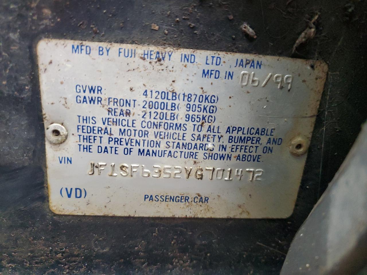 2000 Subaru Forester - Image 12