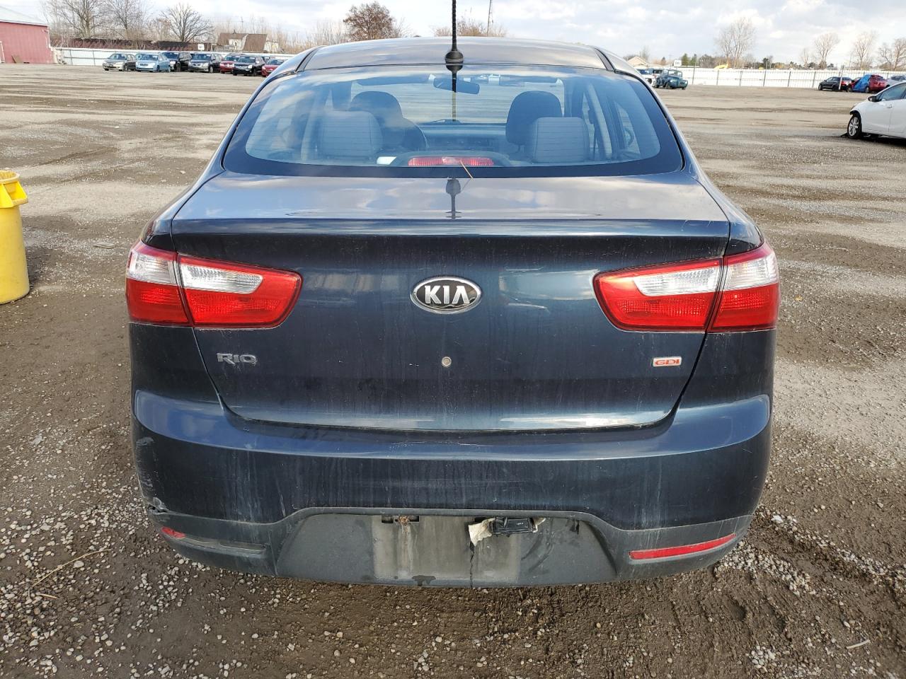 2013 Kia Rio Lx VIN: KNADM4A34D6136346 Lot: 78857574