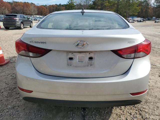  HYUNDAI ELANTRA 2015 Silver