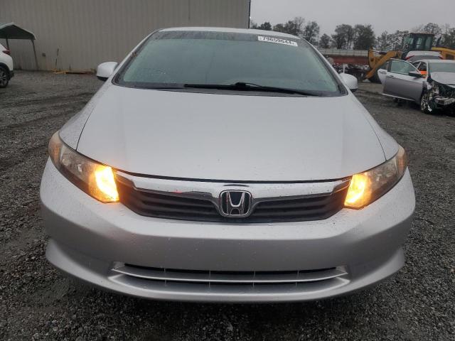  HONDA CIVIC 2012 Silver