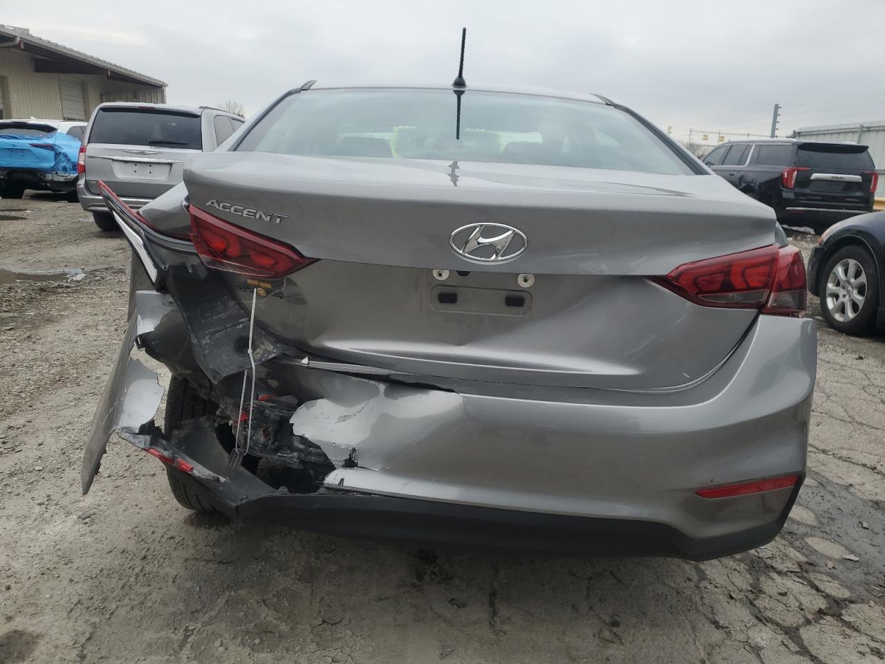 2022 Hyundai Accent Se VIN: 3KPC24A64NE186643 Lot: 82045124