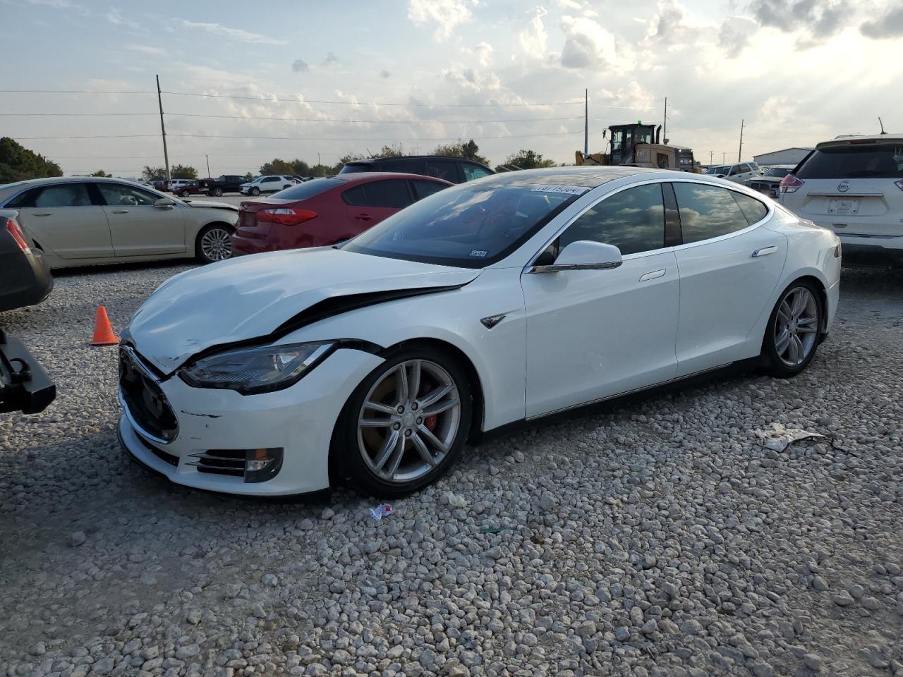 VIN 5YJSA1CP8DFP12168 2013 TESLA MODEL S no.1