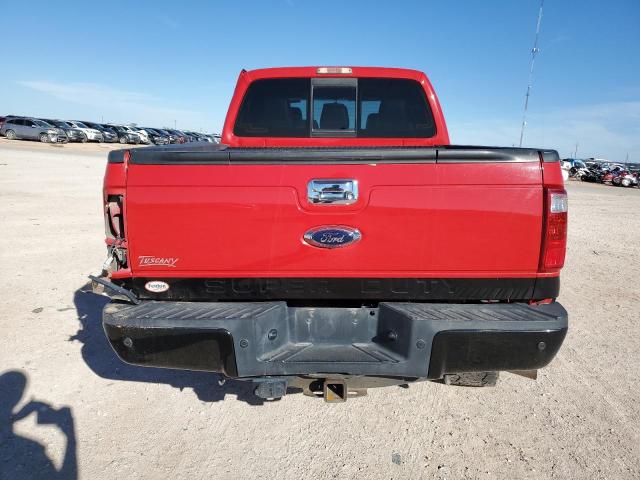 Пикапы FORD F250 2015 Красный