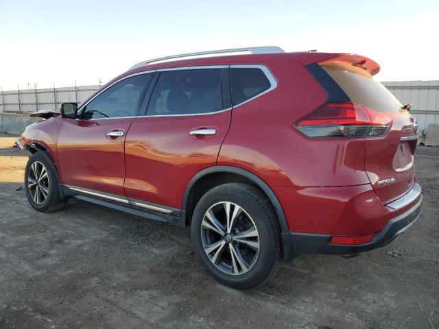  NISSAN ROGUE 2017 Красный