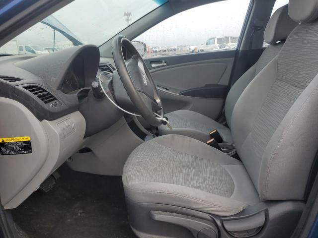  HYUNDAI ACCENT 2015 Синий