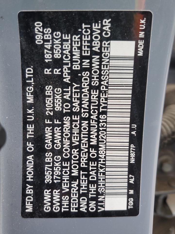 2021 Honda Civic - Image 14
