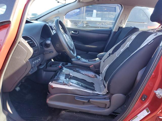  NISSAN LEAF 2014 Красный
