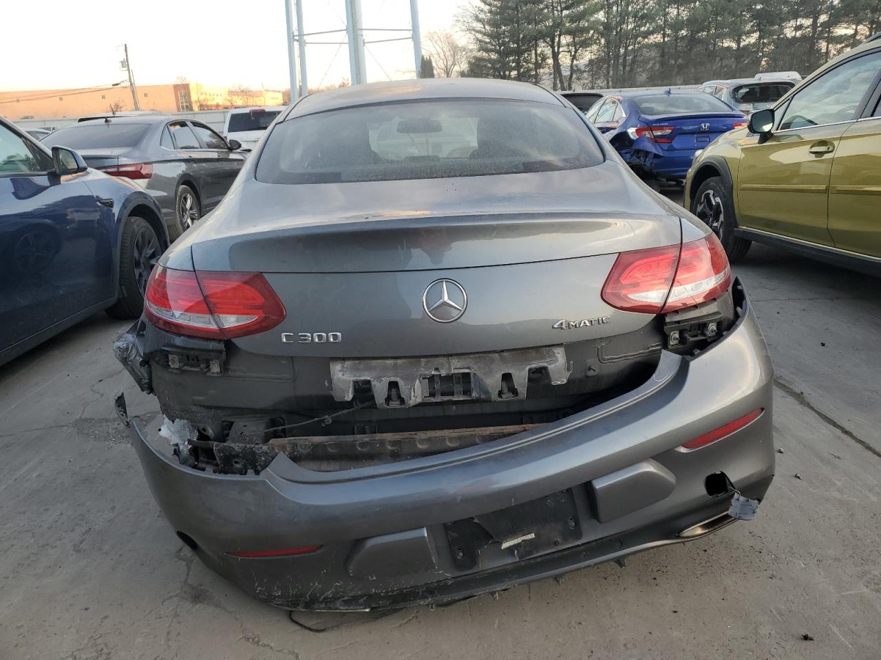 2017 Mercedes-Benz C 300 4Matic VIN: WDDWJ4KB6HF354424 Lot: 78722424