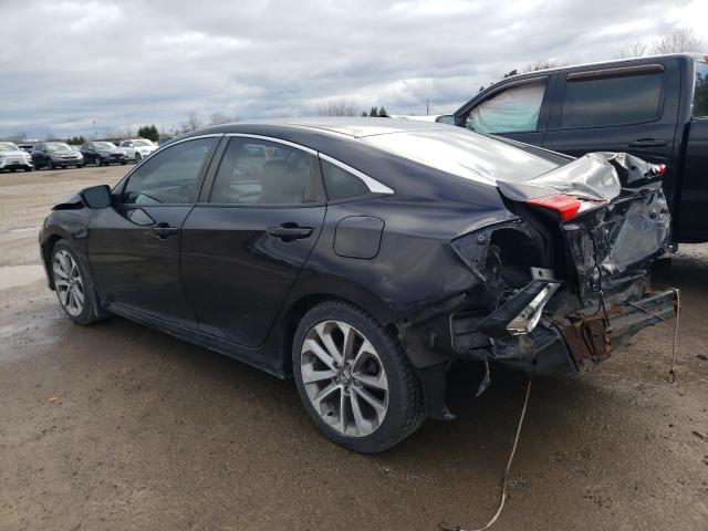 Sedans HONDA CIVIC 2016 Czarny