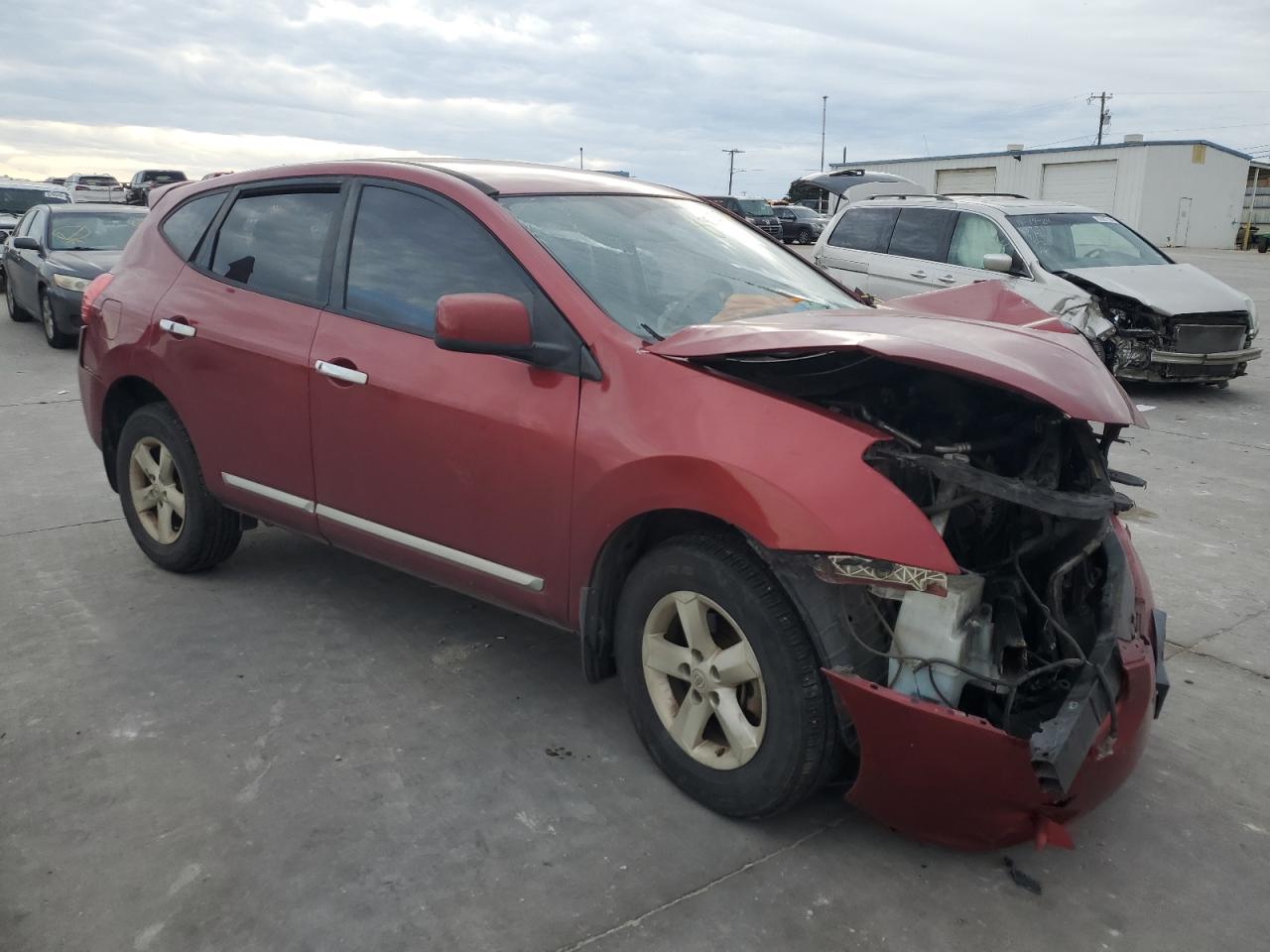 VIN JN8AS5MT8DW508143 2013 NISSAN ROGUE no.4