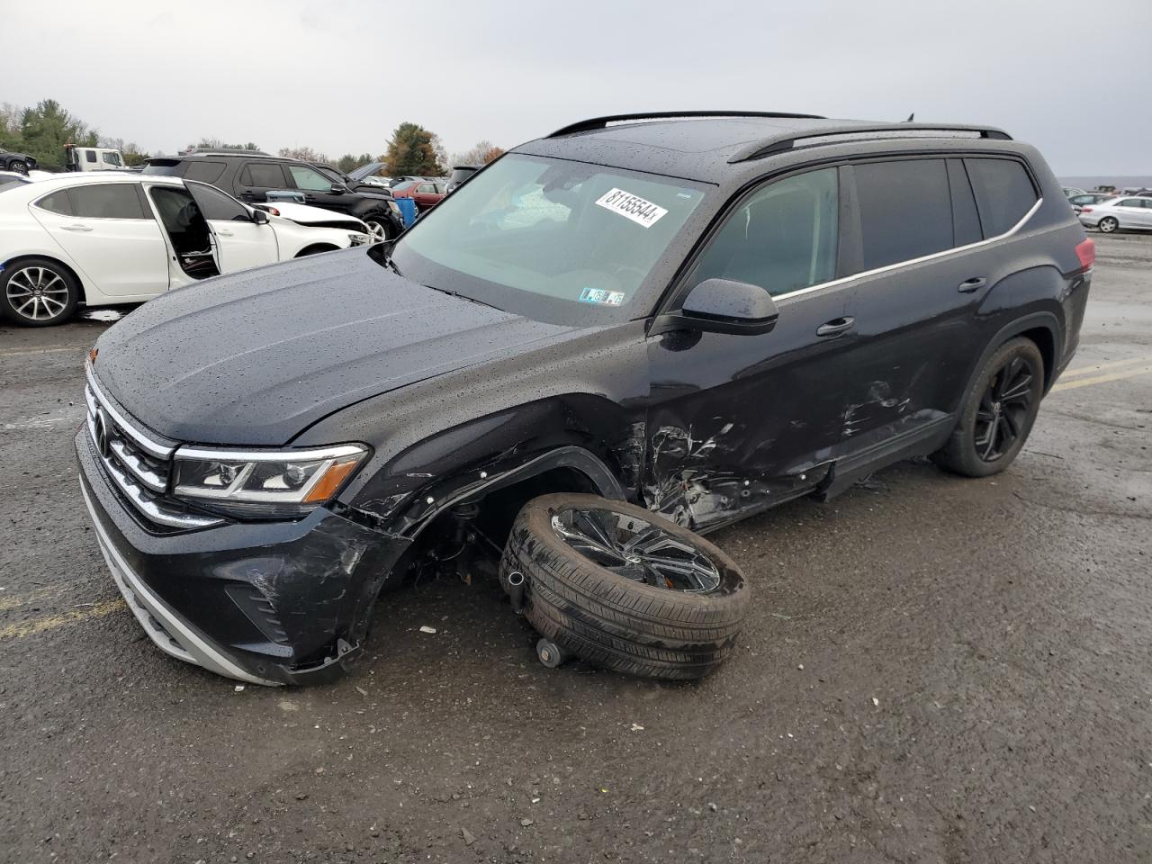 2022 Volkswagen Atlas Se VIN: 1V2KR2CA7NC549083 Lot: 81155544