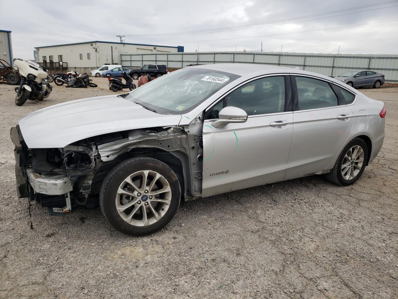 VIN 3FA6P0MUXKR180549 2019 FORD FUSION no.1