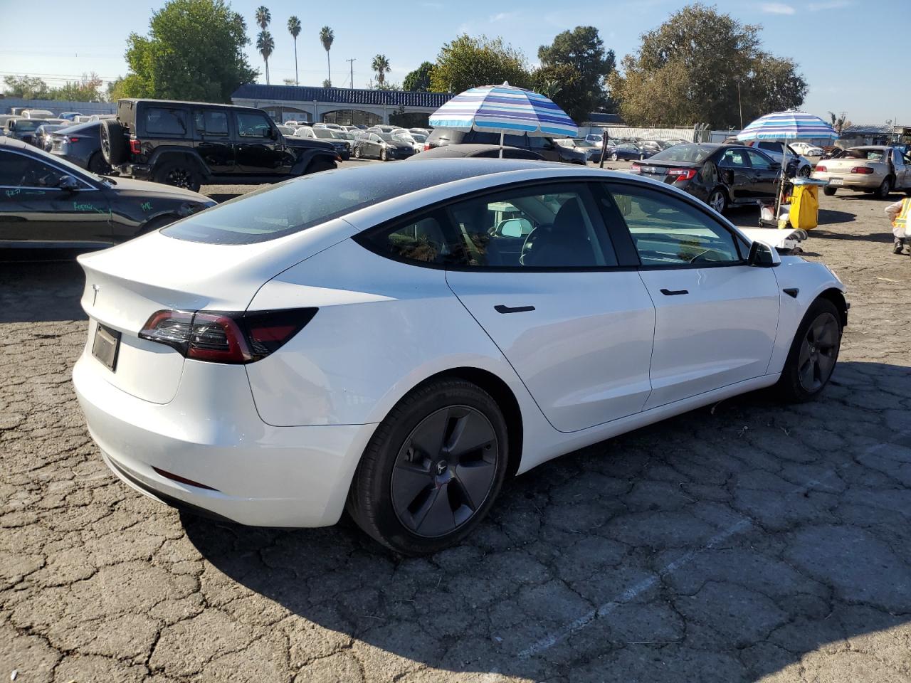 VIN 5YJ3E1EA9PF517749 2023 TESLA MODEL 3 no.3