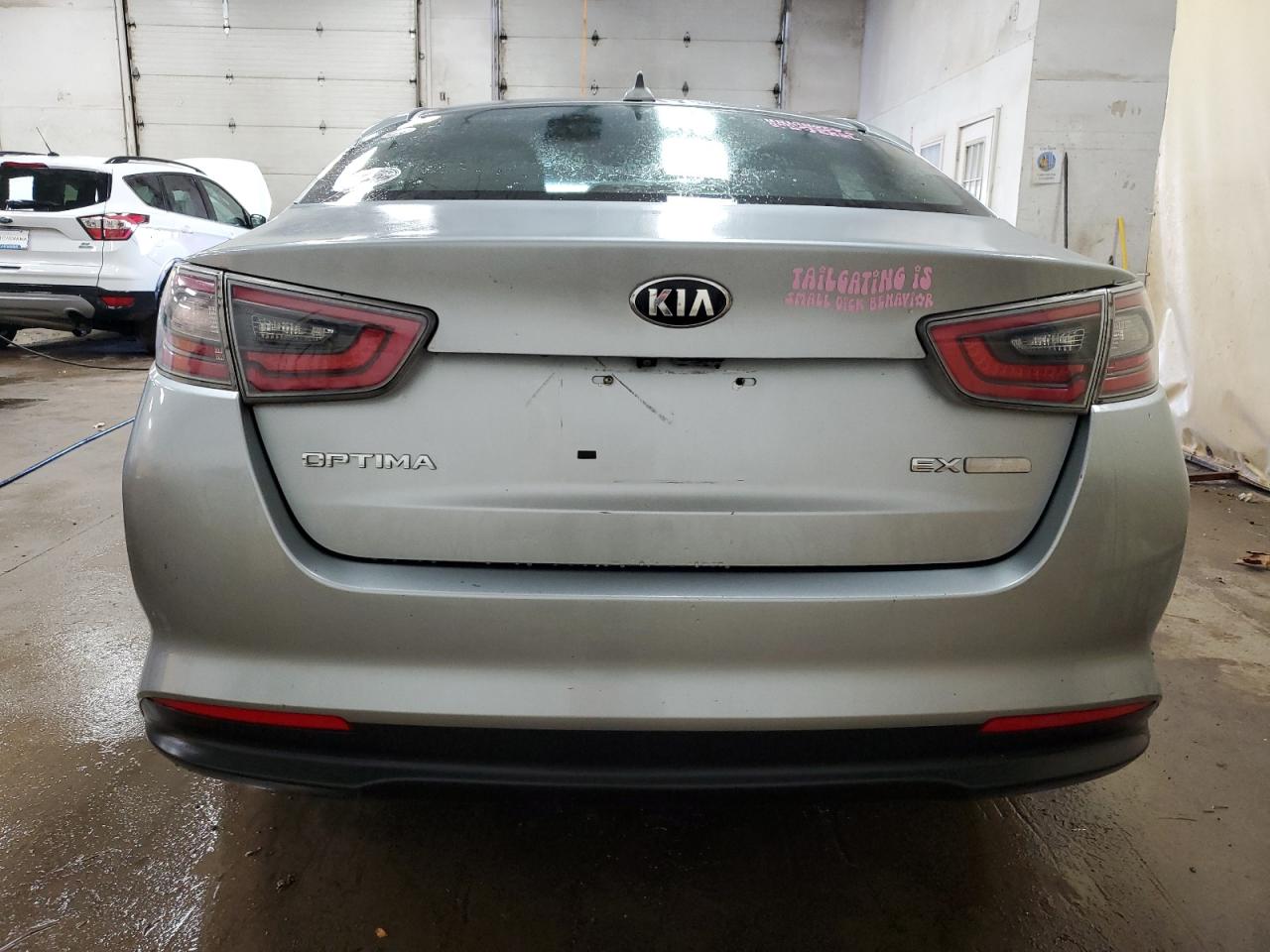 2014 Kia Optima Hybrid VIN: KNAGN4AD3E5073721 Lot: 80131124