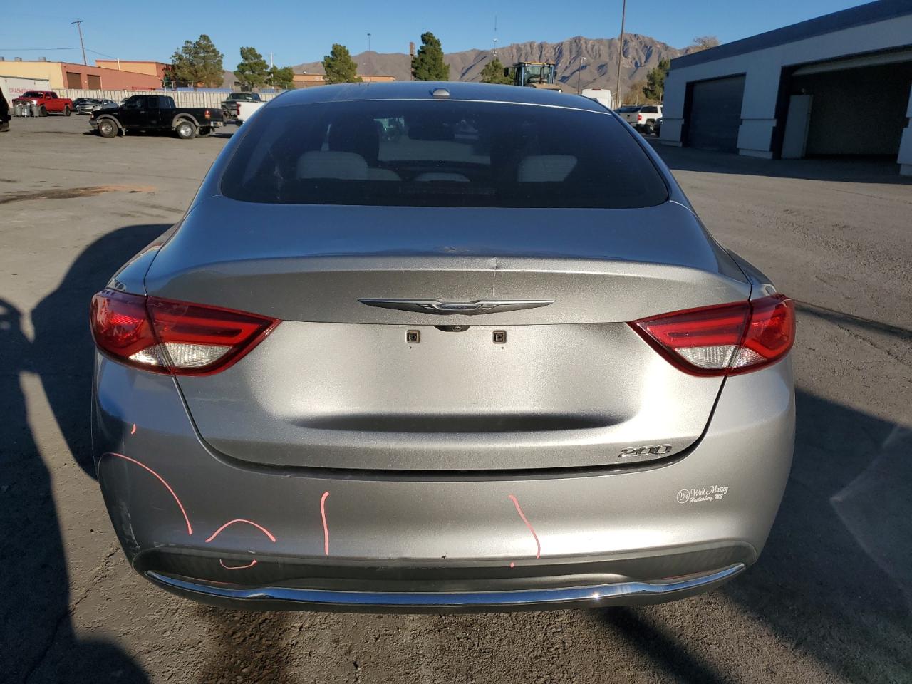 2015 Chrysler 200 Limited VIN: 1C3CCCAB2FN504474 Lot: 81628164