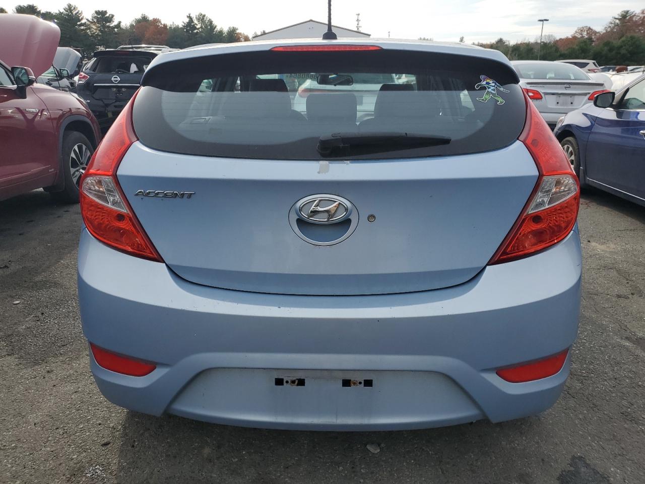 2013 Hyundai Accent Gls VIN: KMHCU5AE8DU117781 Lot: 78880864