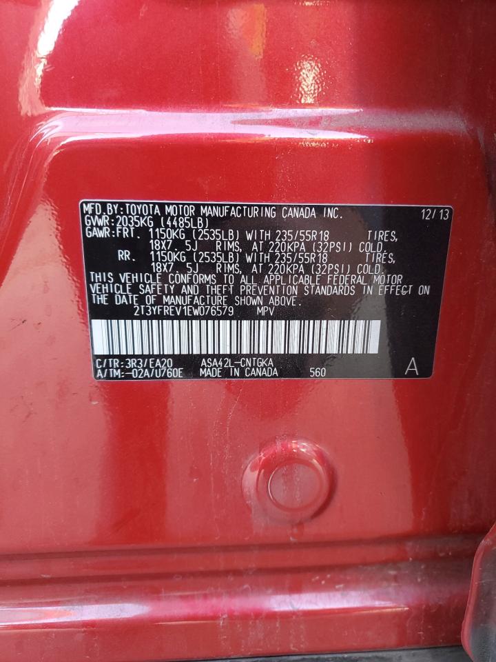2014 Toyota RAV 4 - Image 13