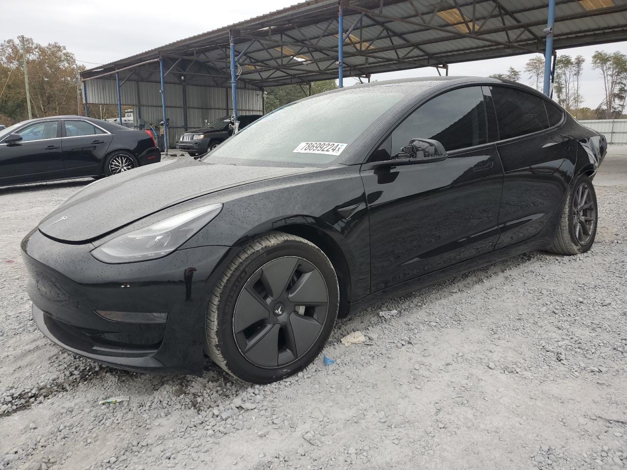 VIN 5YJ3E1EA2MF016391 2021 TESLA MODEL 3 no.1