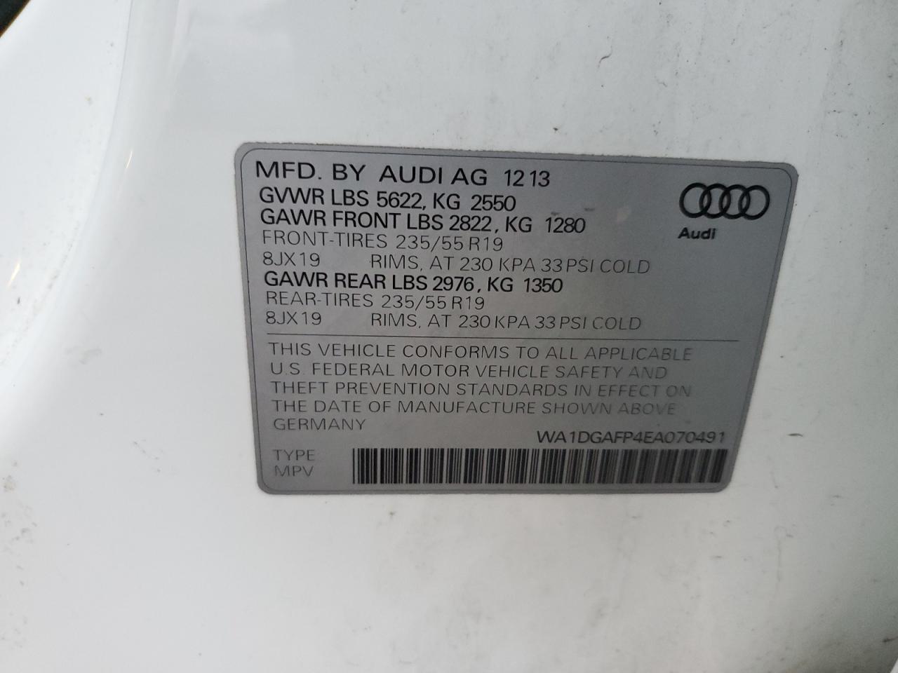 2014 Audi Q5 - Image 14