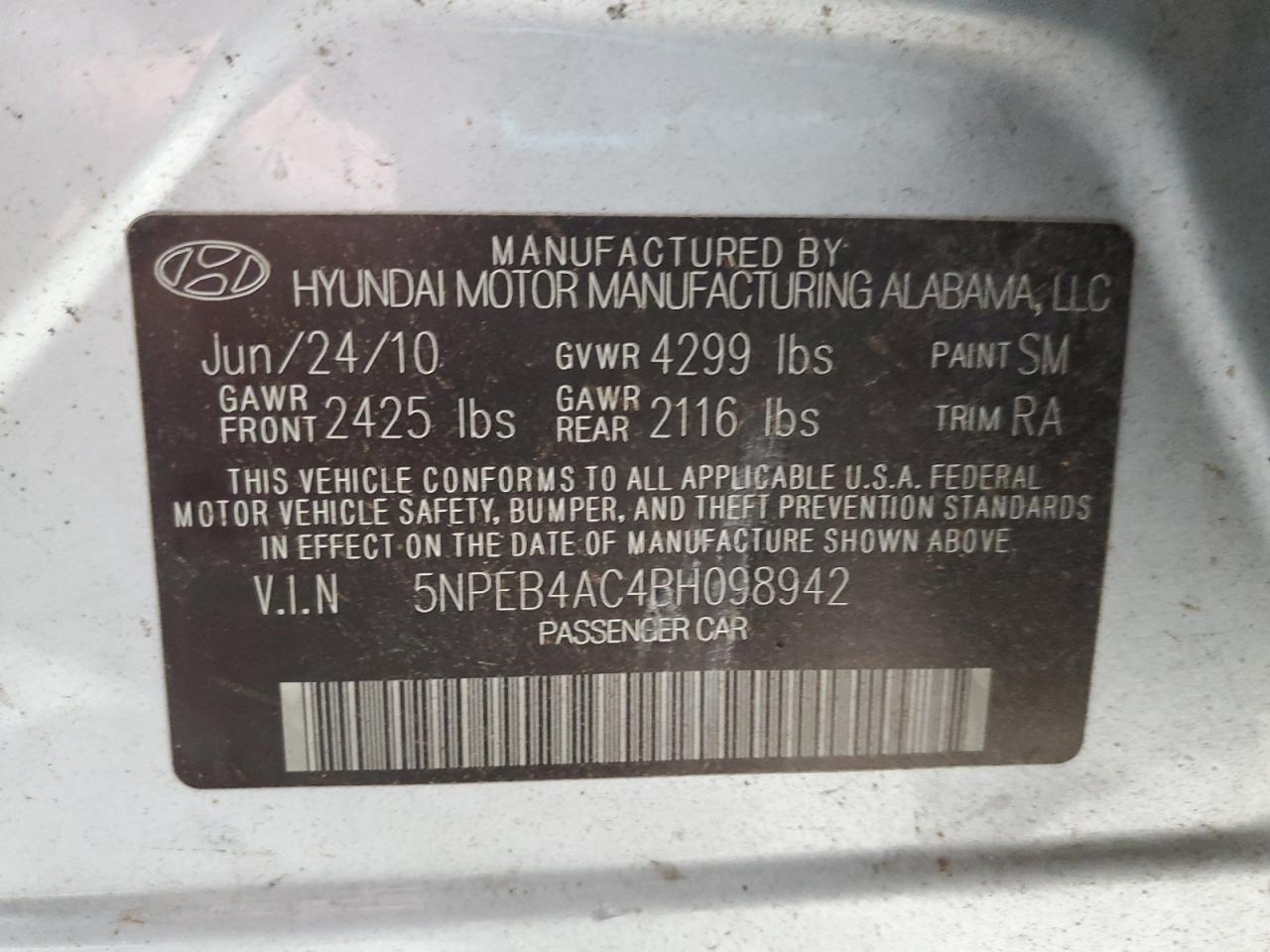 2011 Hyundai Sonata - Image 13