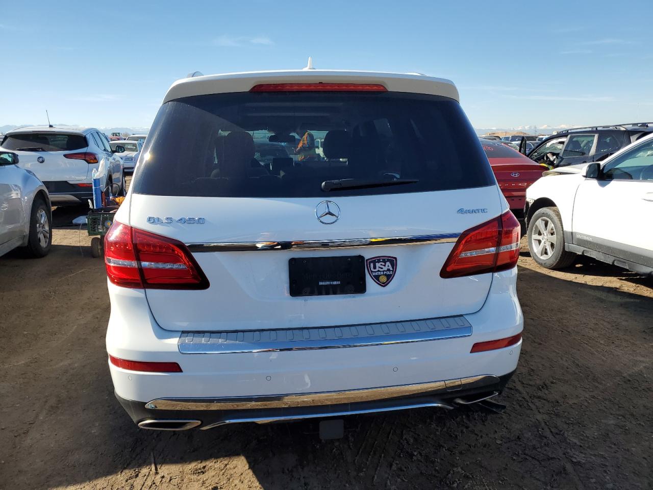 2019 Mercedes-Benz Gls 450 4Matic VIN: 4JGDF6EE6KB235481 Lot: 79961924