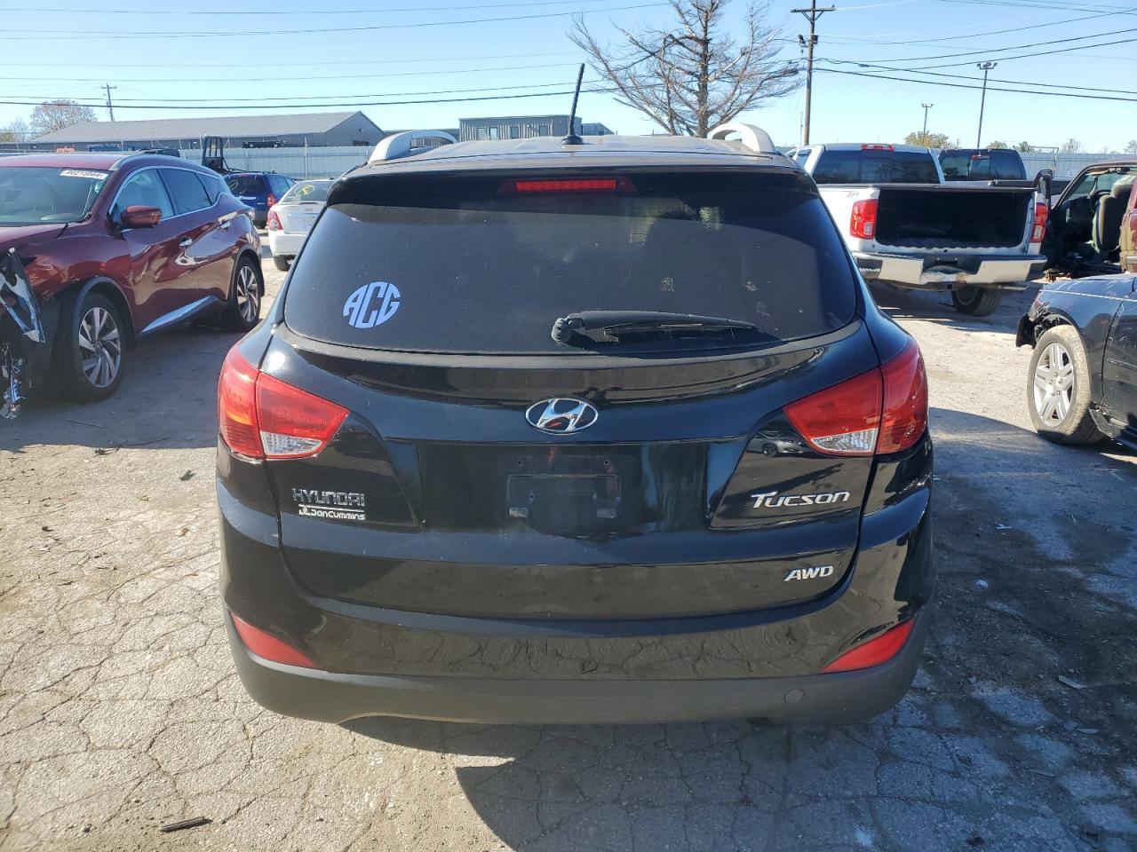 2013 Hyundai Tucson Gls VIN: KM8JUCACXDU578281 Lot: 80643764