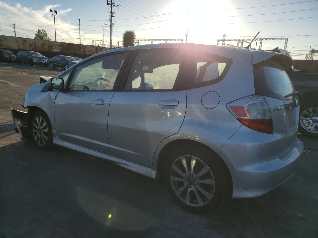 VIN JHMGE8H67DC019607 2013 HONDA FIT no.2