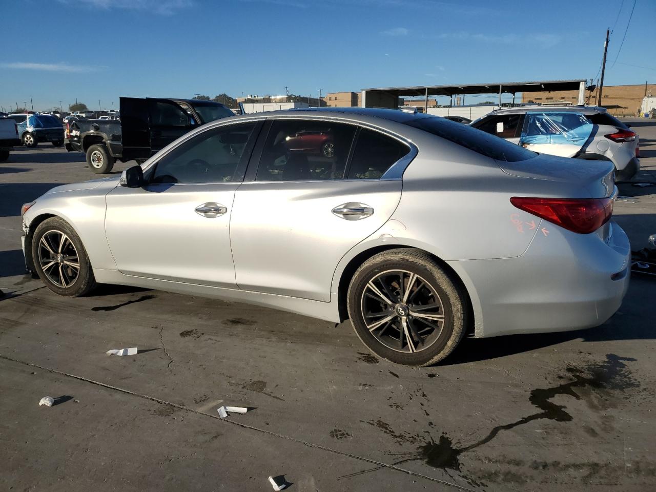 VIN JN1BV7APXFM347371 2015 INFINITI Q50 no.2