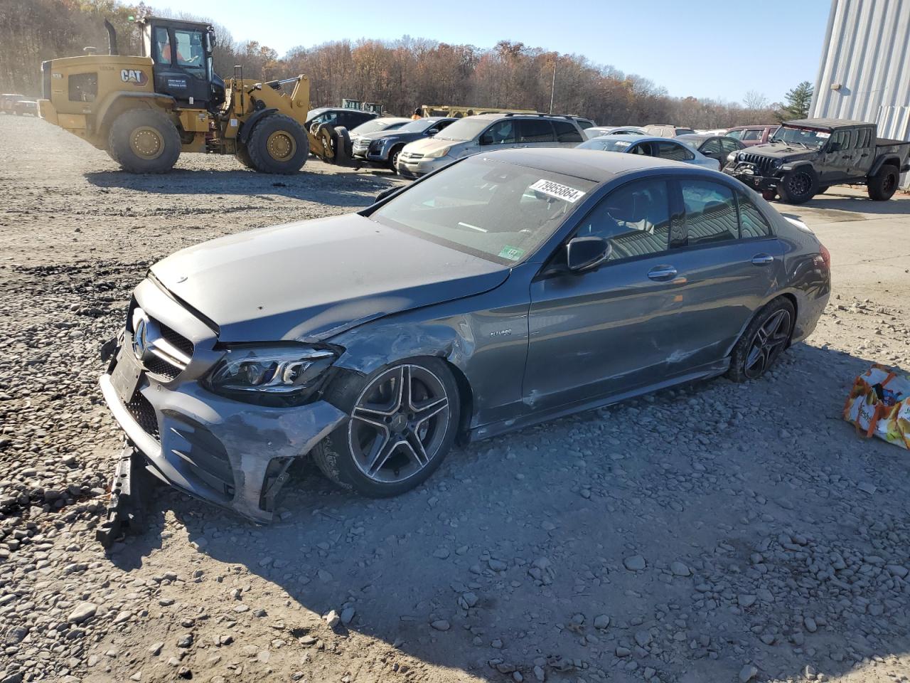 VIN 55SWF6EB9KU287413 2019 MERCEDES-BENZ C-CLASS no.1