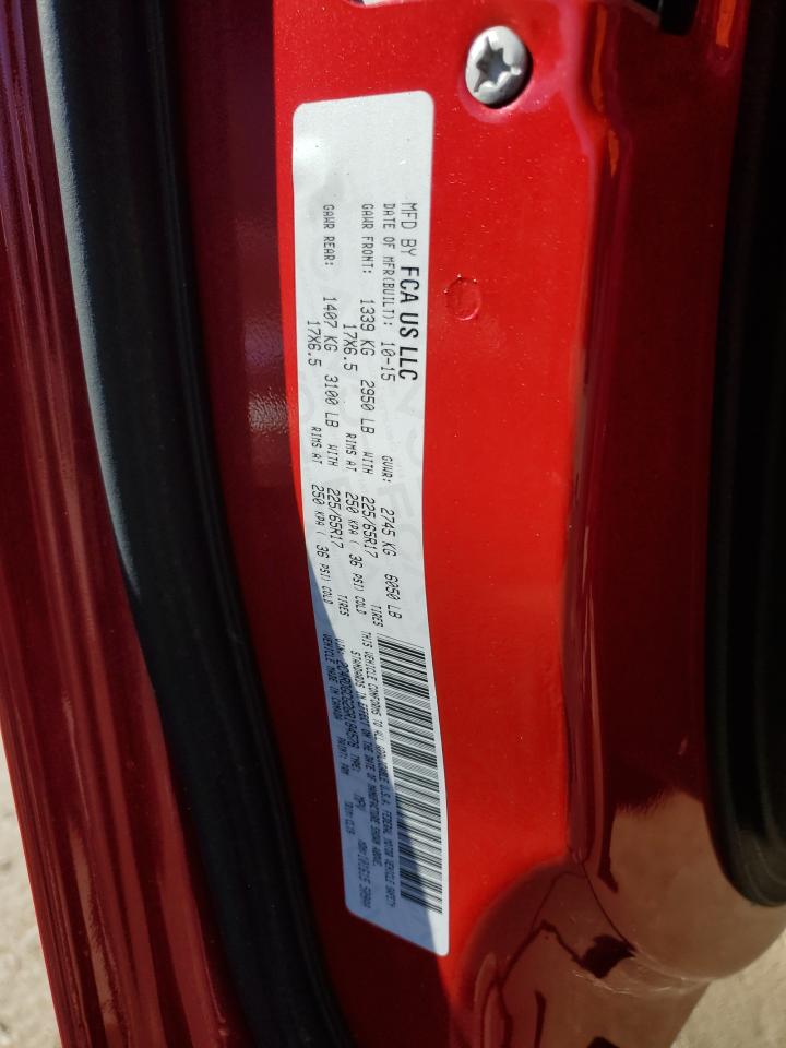 2016 Dodge Grand Caravan Sxt VIN: 2C4RDGCG2GR184578 Lot: 81696824