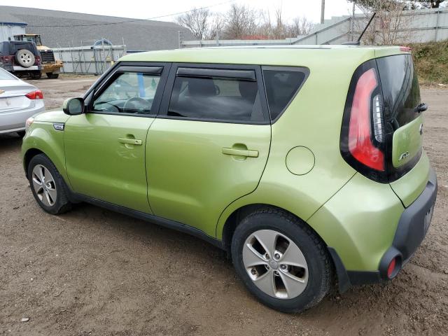  KIA SOUL 2015 Зеленый