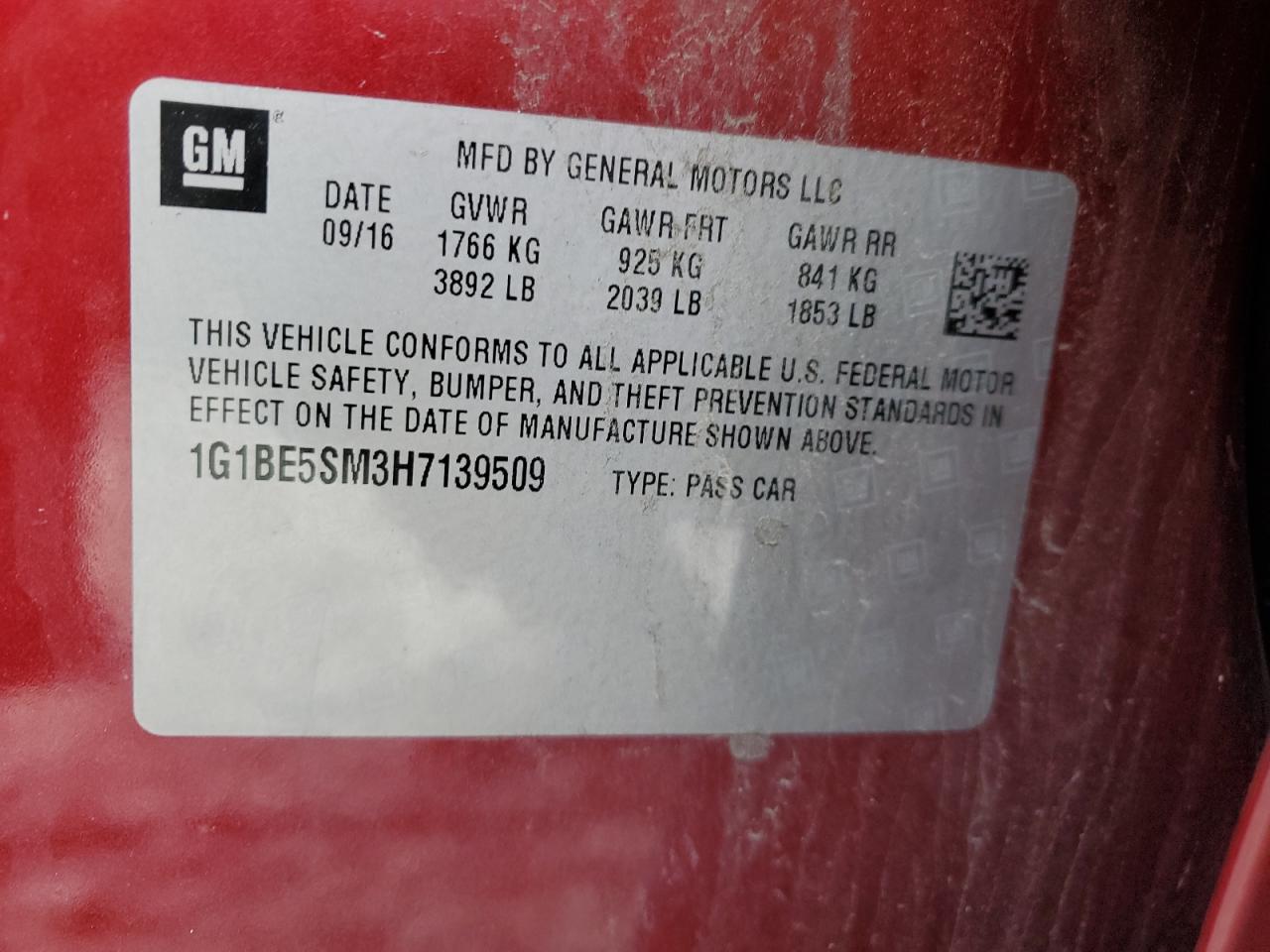 2017 Chevrolet Cruze - Image 13