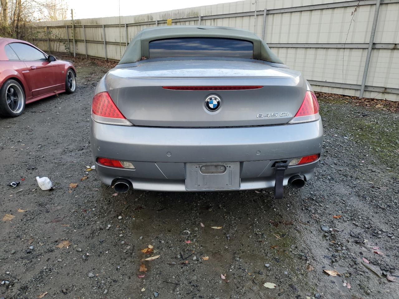 2004 BMW 645 Ci Automatic VIN: WBAEK734X4B321350 Lot: 79209414