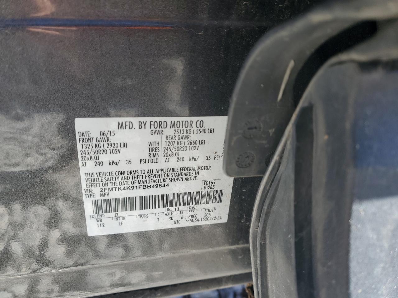 2015 Ford Edge - Image 13