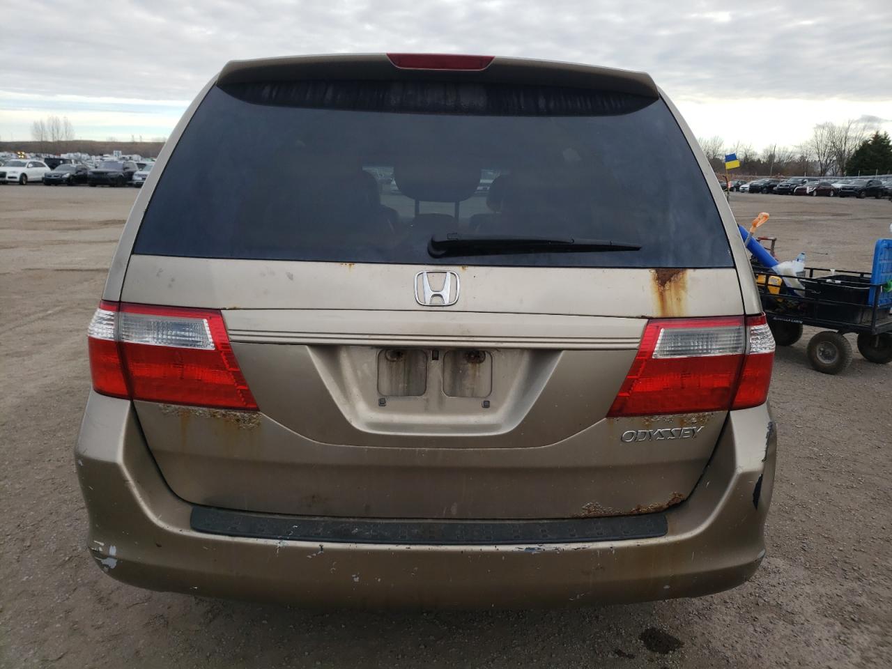 2005 Honda Odyssey Exl VIN: 5FNRL38635B508142 Lot: 72460424