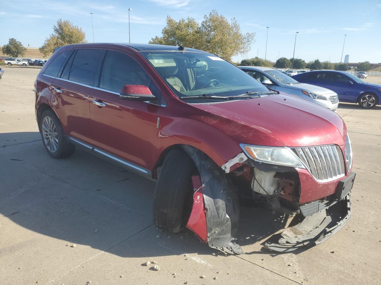 VIN 2LMDJ6JK4FBL34086 2015 LINCOLN MKX no.4