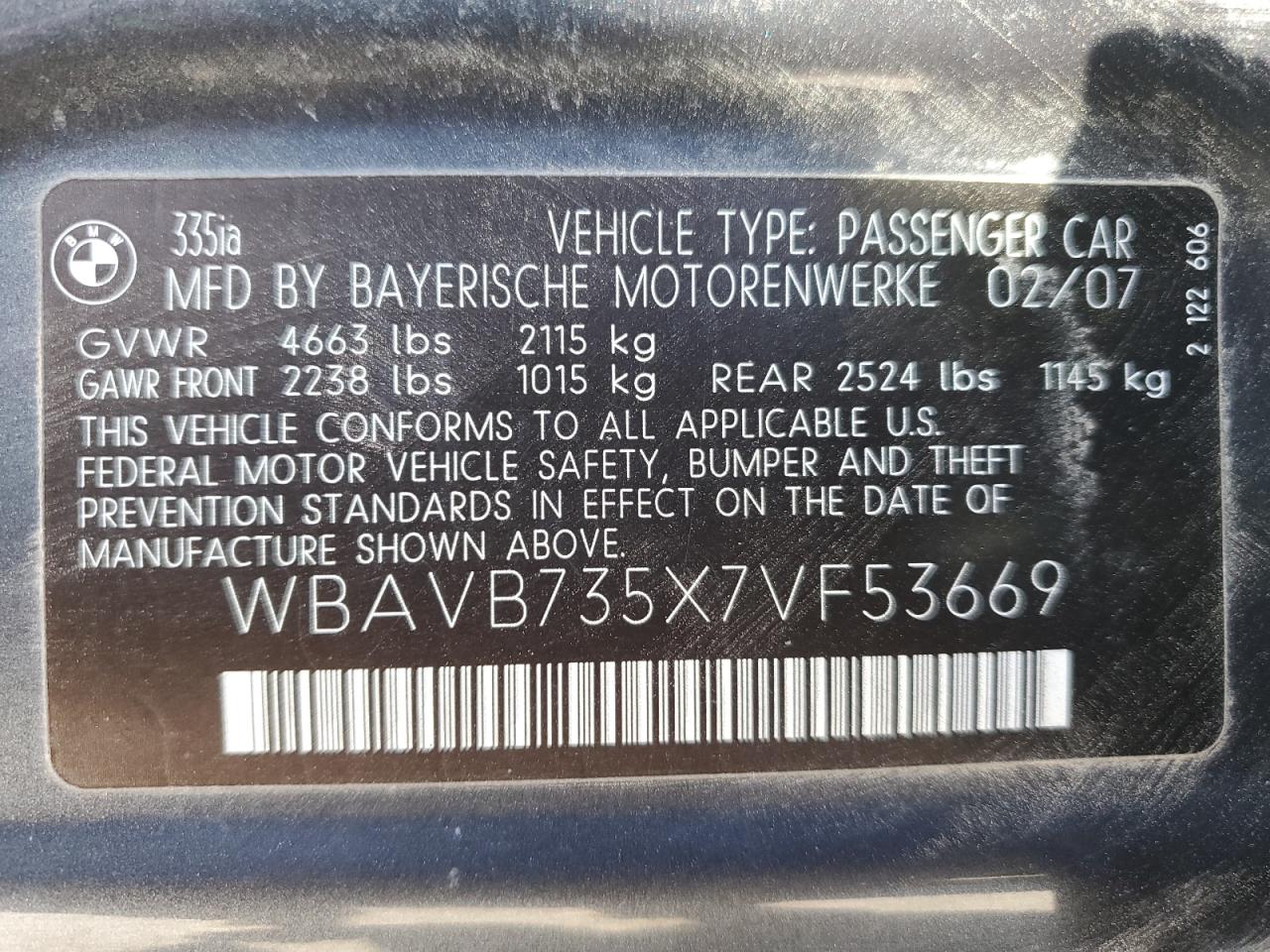 2007 BMW 3er - Image 12