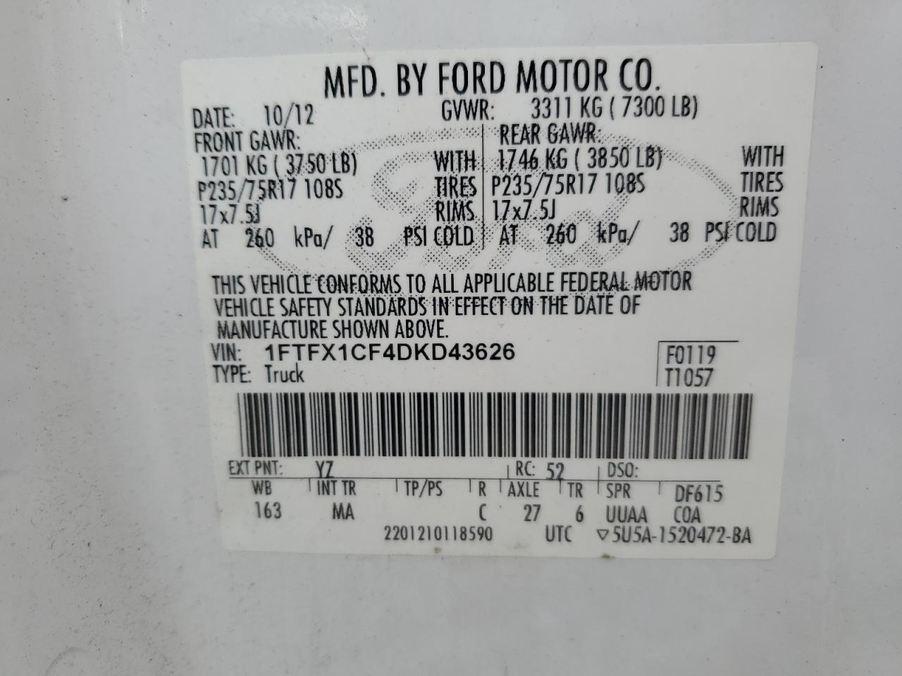 2013 Ford F-150 - Image 12
