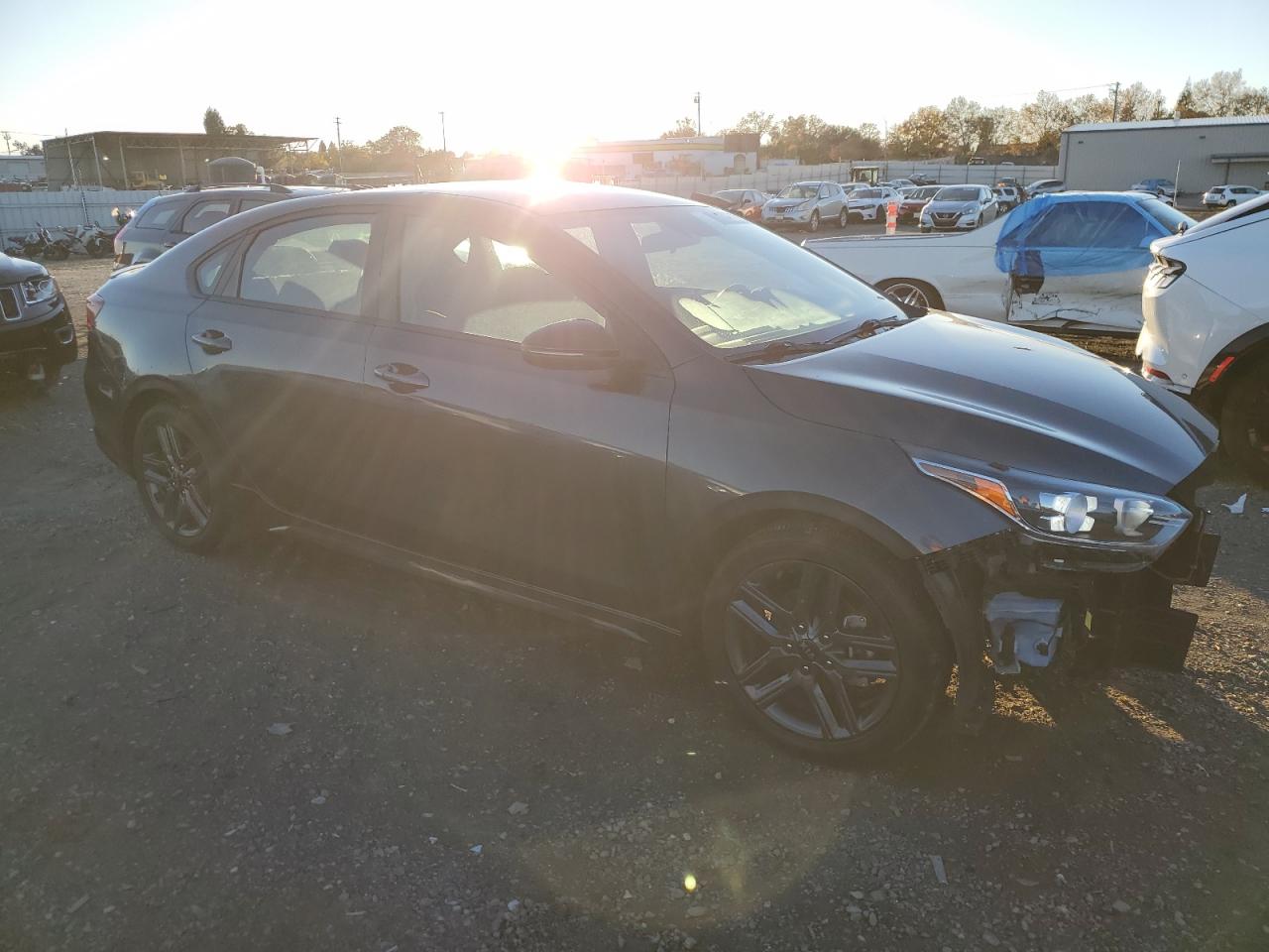 VIN 3KPF34AD1ME270166 2021 KIA FORTE no.4