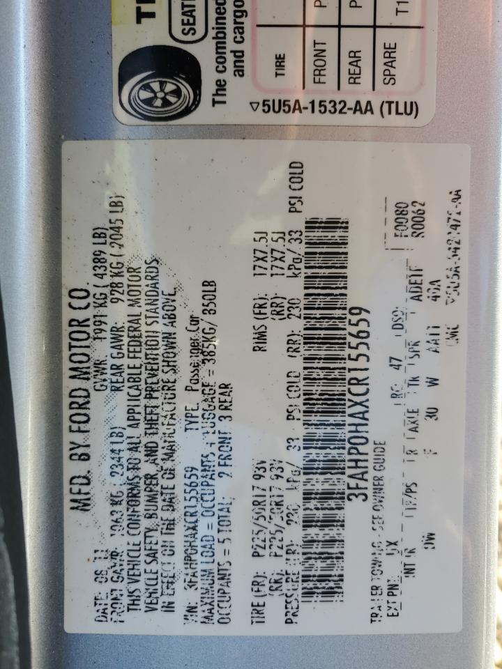 2012 Ford Fusion - Image 14