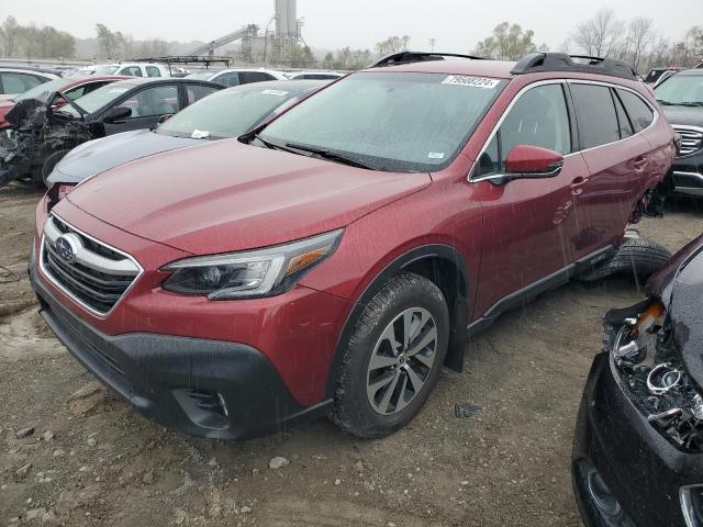  SUBARU OUTBACK 2022 Красный