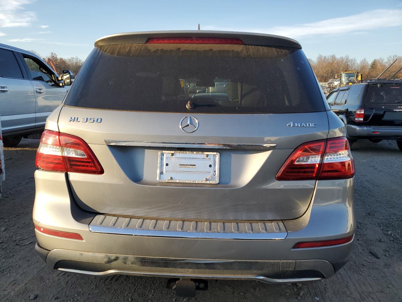 2013 Mercedes-Benz Ml 350 4Matic VIN: 4JGDA5HB1DA104624 Lot: 80837474