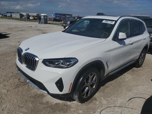 2022 Bmw X3 Sdrive30I للبيع في Riverview، FL - Water/Flood