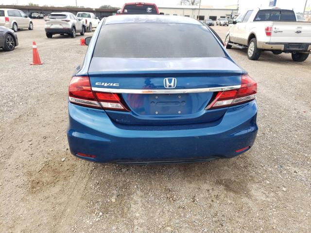 Седани HONDA CIVIC 2013 Синій