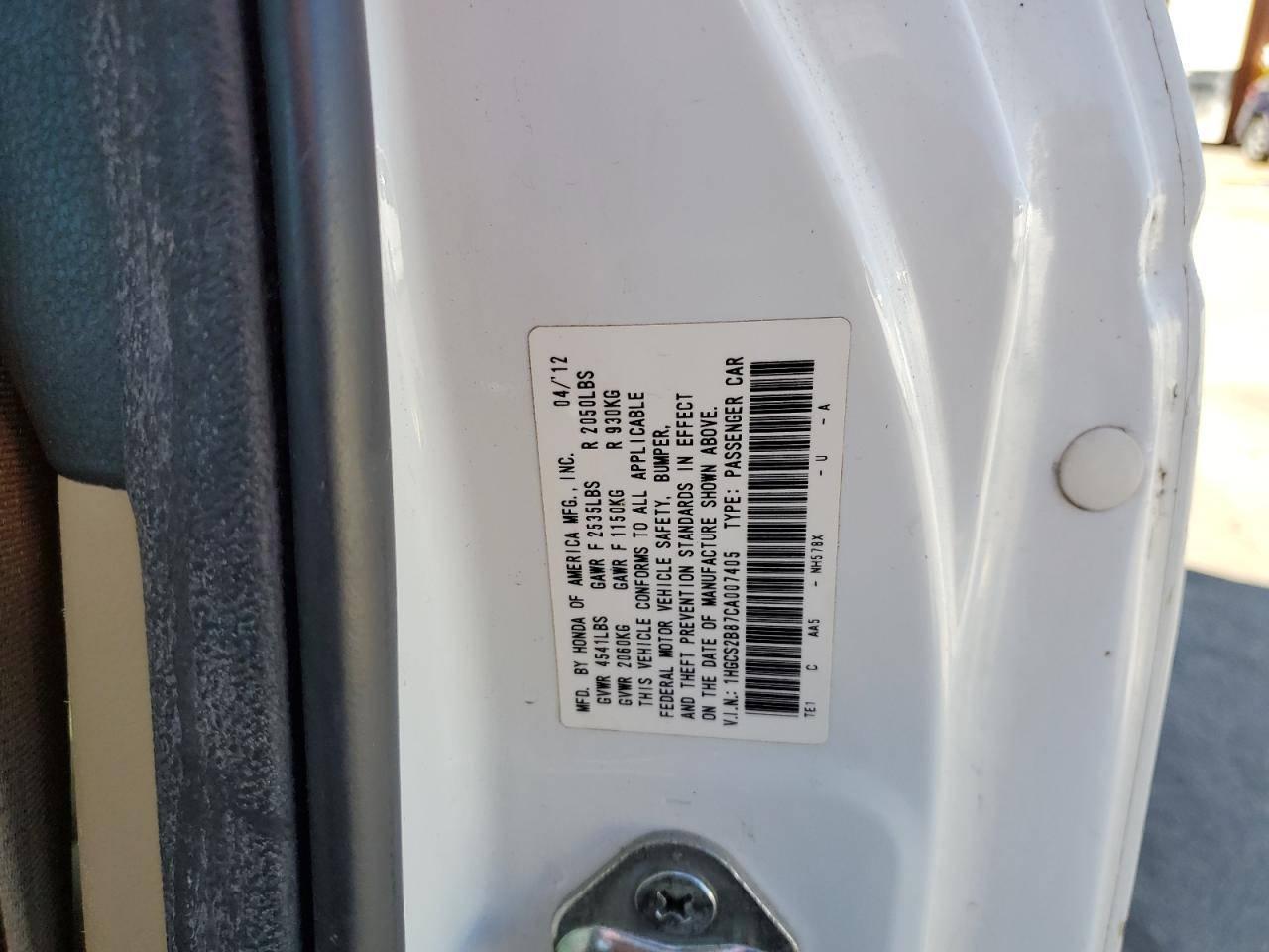 2012 Honda Accord - Image 12