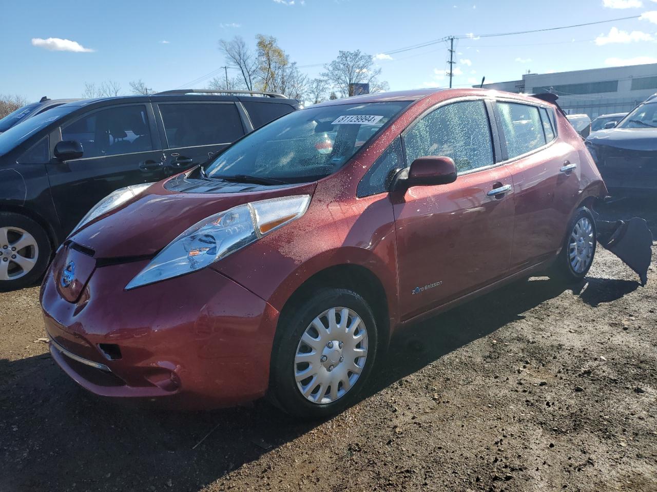 2014 Nissan Leaf S for Sale in Chicago Heights, IL - Rear End