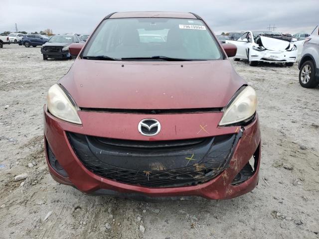  MAZDA 5 2012 Czerwony