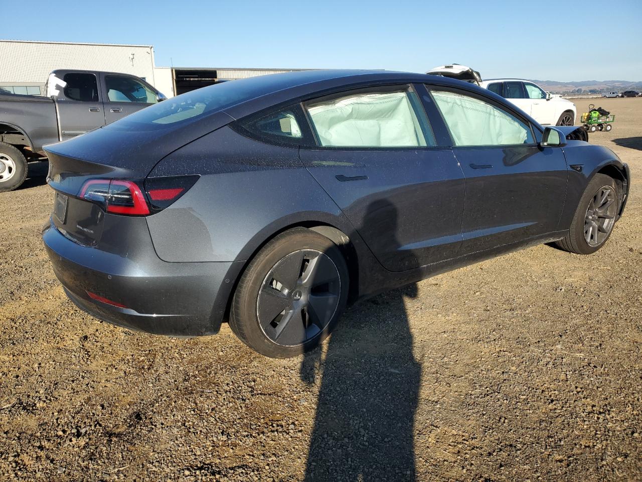 VIN 5YJ3E1EB6NF343239 2022 TESLA MODEL 3 no.3