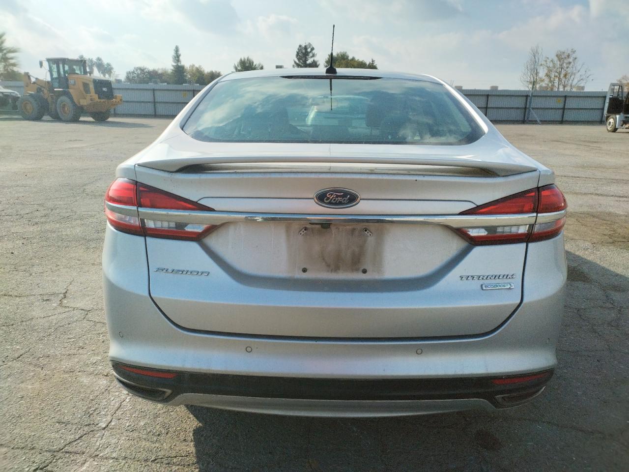 2017 Ford Fusion Titanium VIN: 3FA6P0K96HR124244 Lot: 80186724