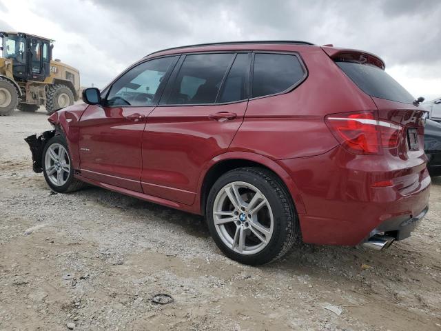  BMW X3 2014 Червоний